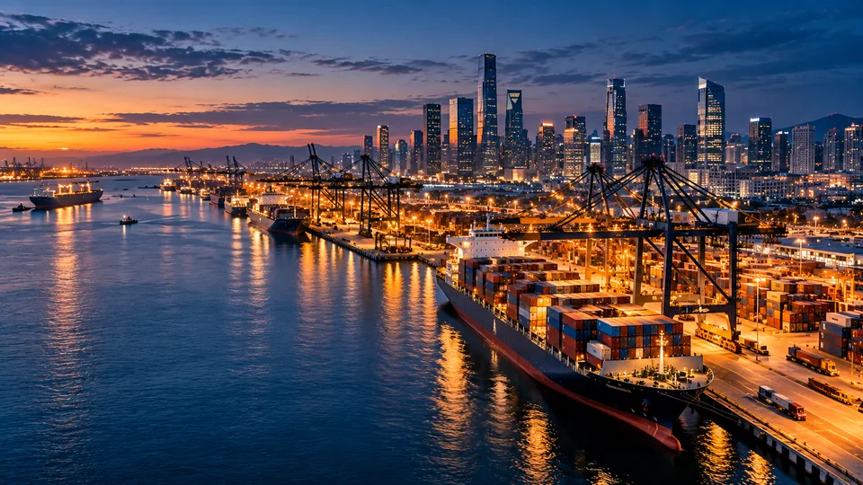 International maritime port (illustrative image)