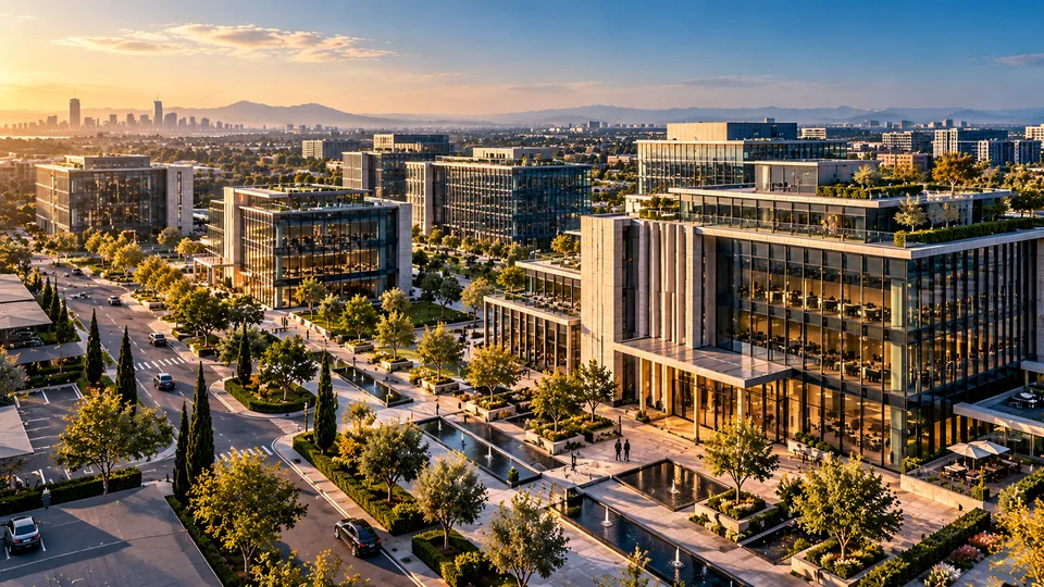 Modern commercial property development (illustrative image)